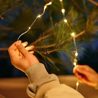 GUIRLANDE LUMINEUSE ENROULABLE | ÉCLAIREZ TOUS VOS ESPACES EN UN CLIN D'ŒIL