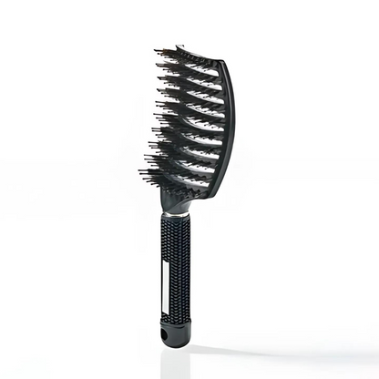 BROSSE INCURVÉE® | DÉMÊLAGE DOUX | CHEVEUX LISSES ET SANS TIRAILLEMENT