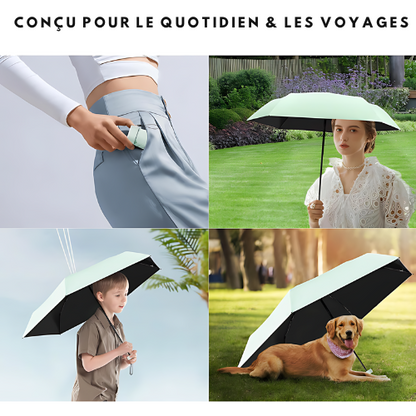 MINI PARAPLUIE COMPACT | RESTEZ AU SEC PARTOUT, TOUT LE TEMPS